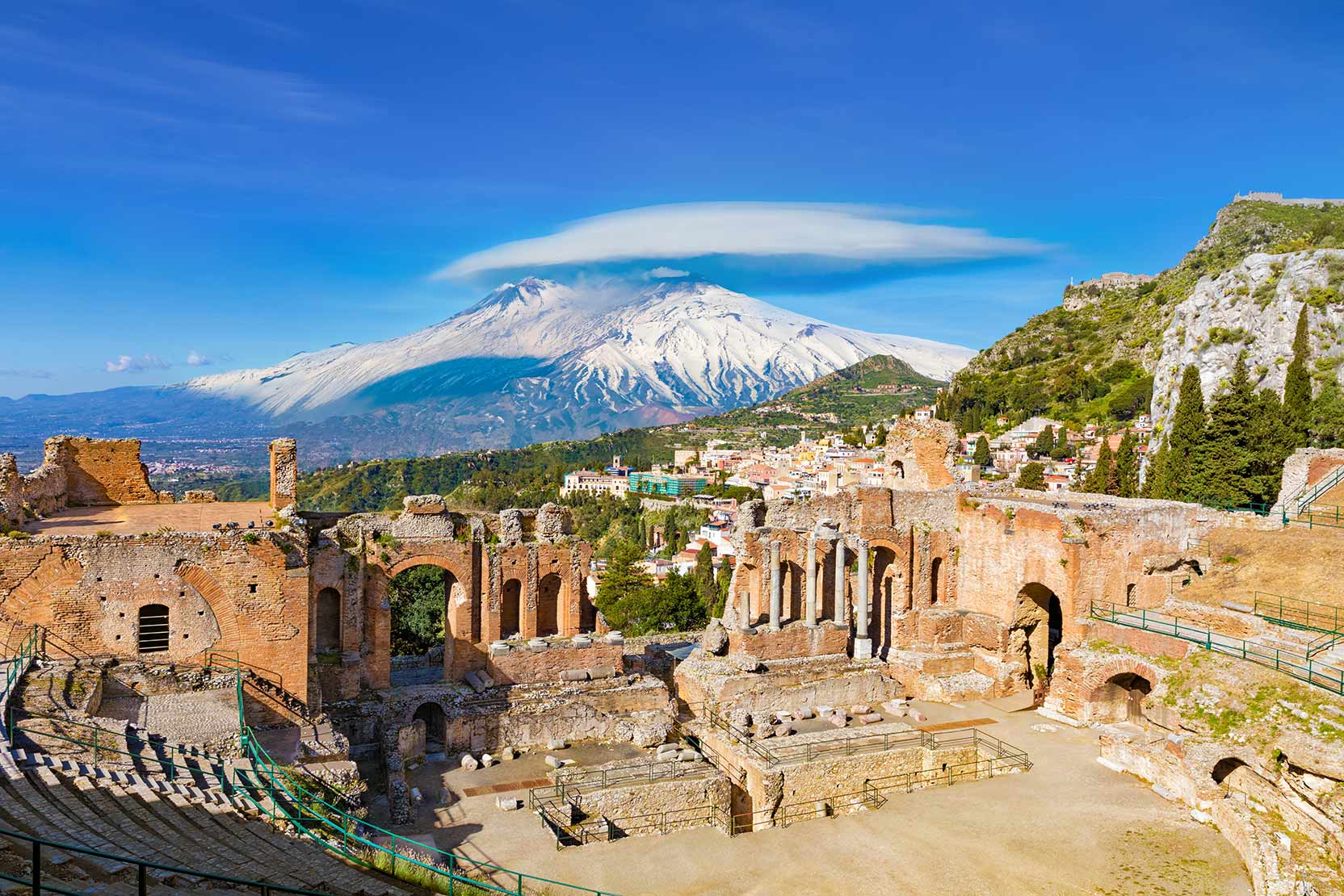 Antikes Theater in Taormina