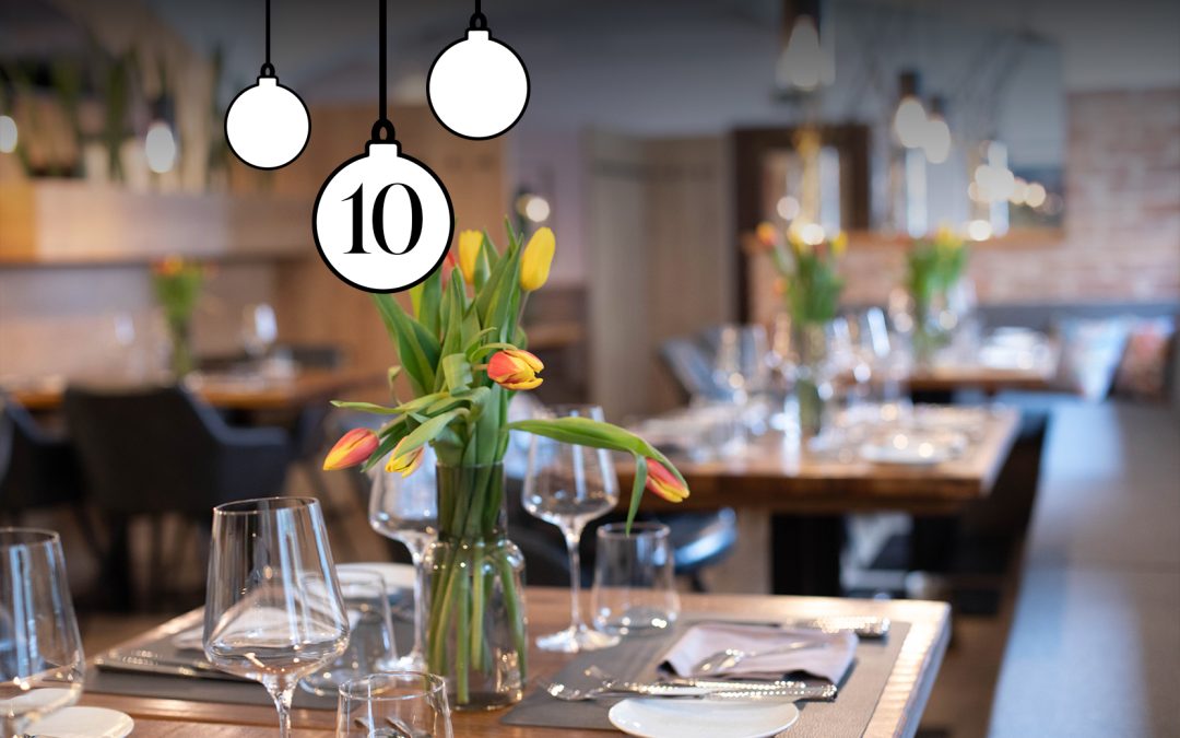 Adventkalender Tür 10: Ein genussvoller Abend im Restaurant Holzpoldl