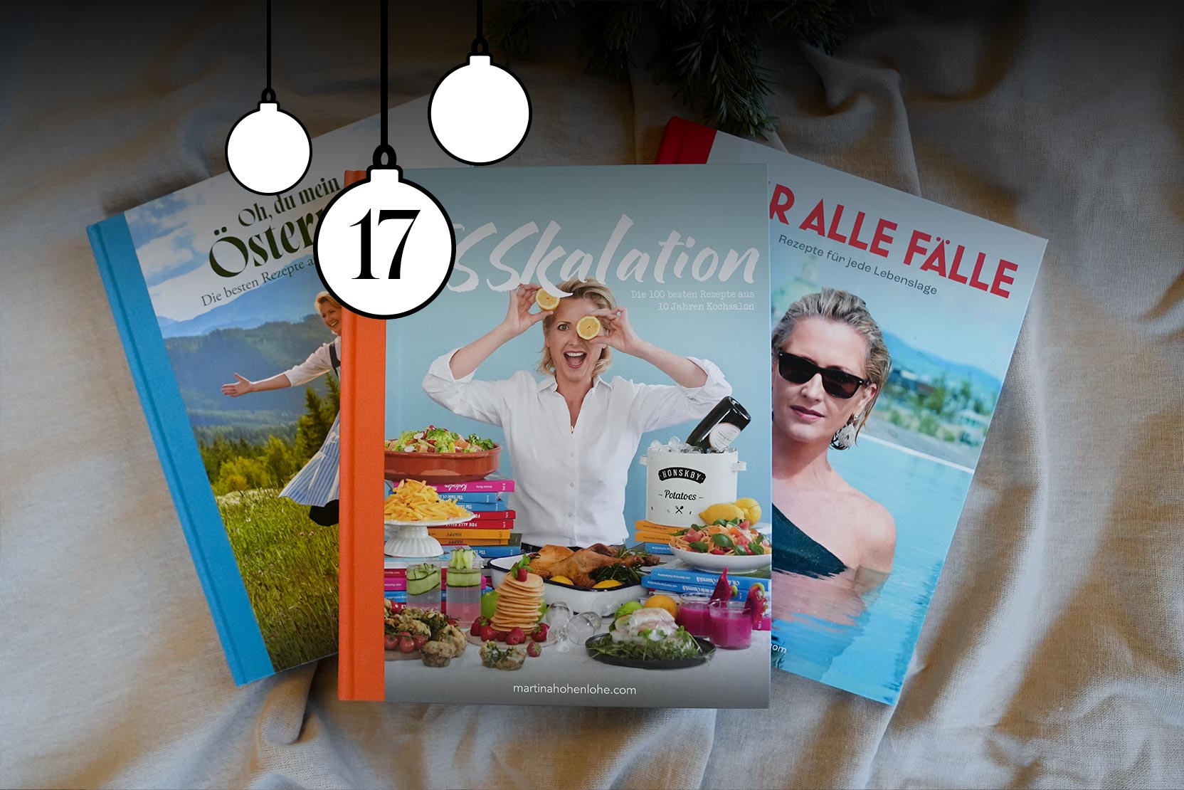 Meine letzten drei Kochbücher Kochbuch Dreier-Paket gewinnen