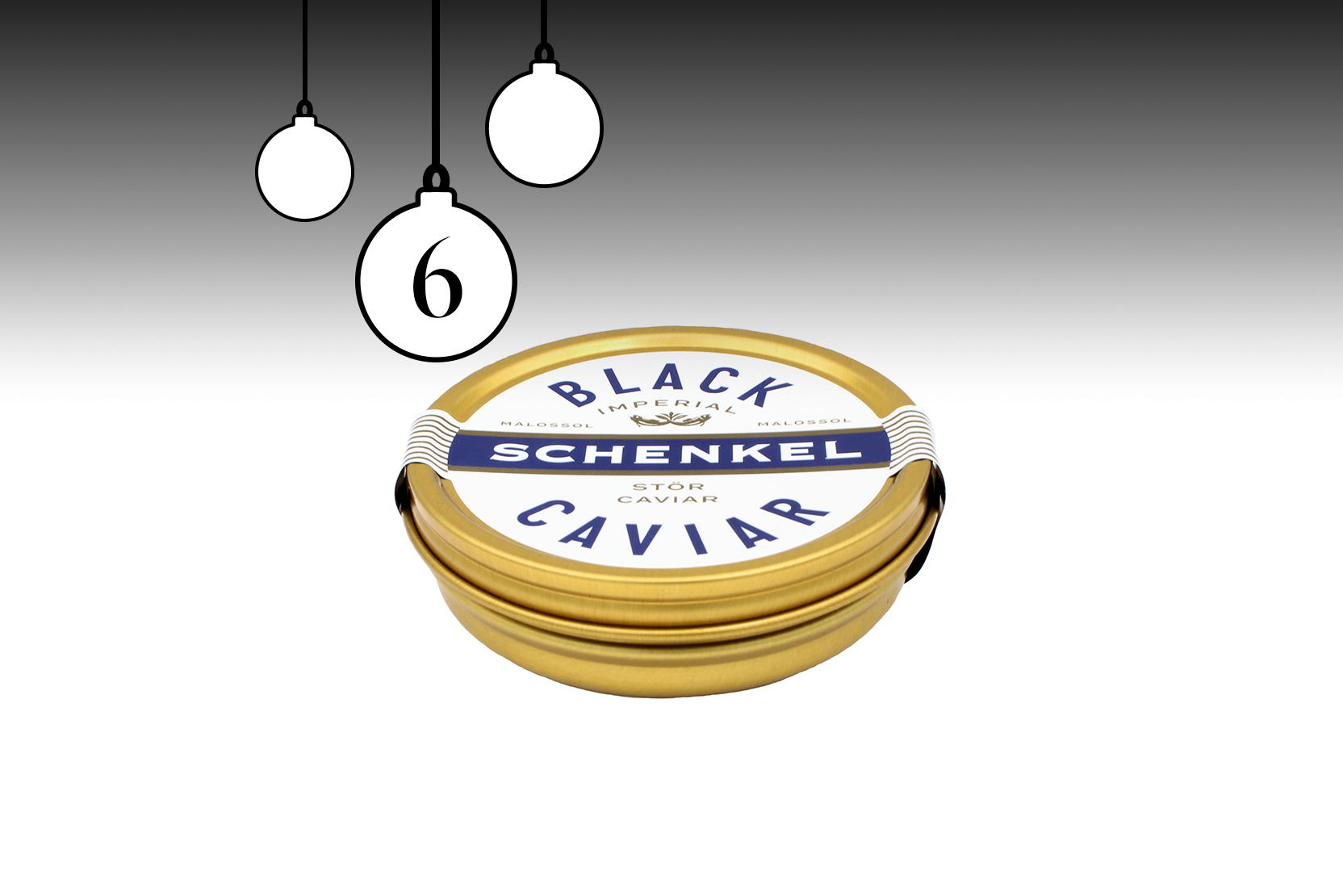 Black Imperial Caviar 125 g Dose 4-Gänge-Menü gewinnen